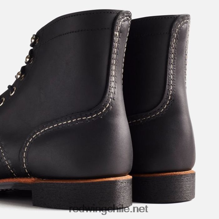 heritage - bota de 6 pulgadas para hombre estilo 8111 iron ranger en piel de arnés Red Wing L048L2167 negro