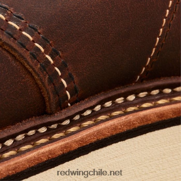 heritage - bota de 6 pulgadas estilo mocasín clásico 875 para hombre en cuero heredado Red Wing L048L2172 cobre