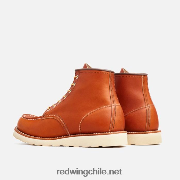 heritage - bota de 6 pulgadas para hombre estilo 8138 mocasín clásico en piel resbaladiza al aceite Red Wing L048L2173 marrón