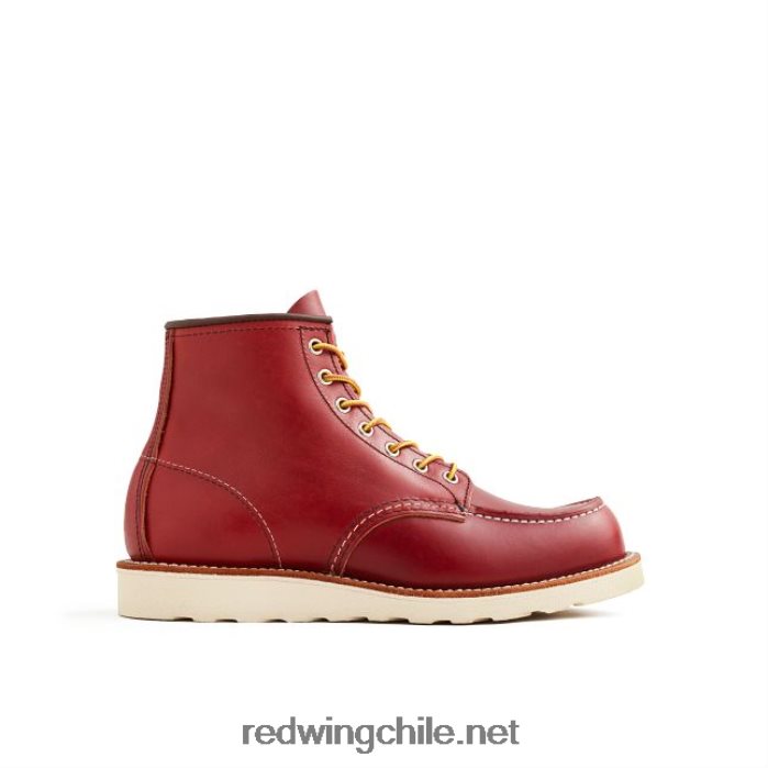 heritage - bota de 6 pulgadas para hombre estilo mocasín clásico 8849 en piel de pradera Red Wing L048L2176 rojizo