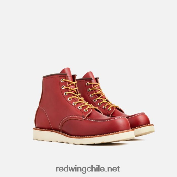 heritage - bota de 6 pulgadas para hombre estilo mocasín clásico 8849 en piel de pradera Red Wing L048L2176 rojizo
