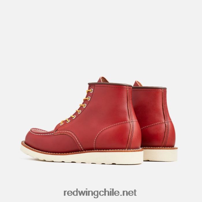 heritage - bota de 6 pulgadas para hombre estilo mocasín clásico 8849 en piel de pradera Red Wing L048L2176 rojizo