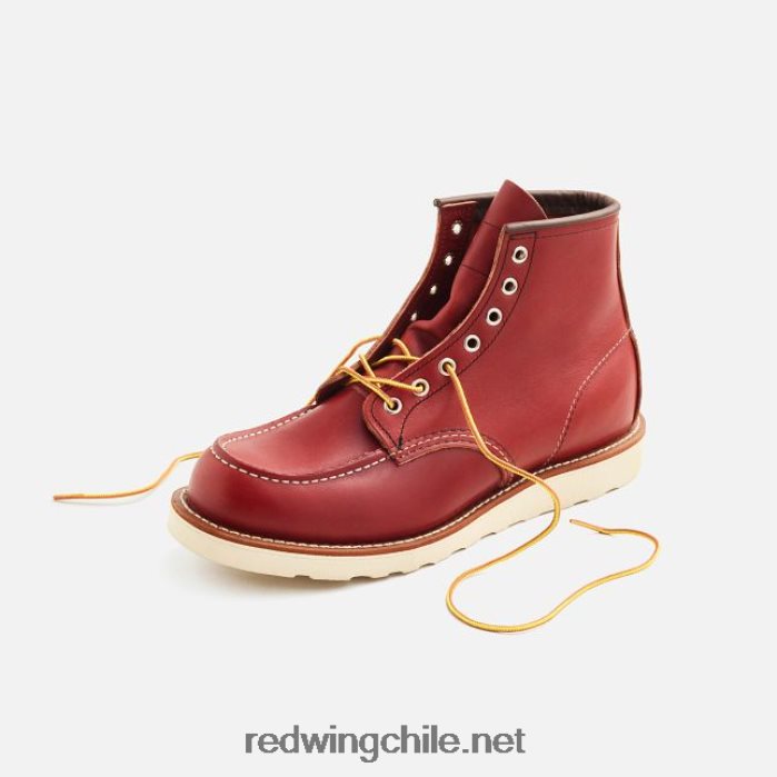 heritage - bota de 6 pulgadas para hombre estilo mocasín clásico 8849 en piel de pradera Red Wing L048L2176 rojizo