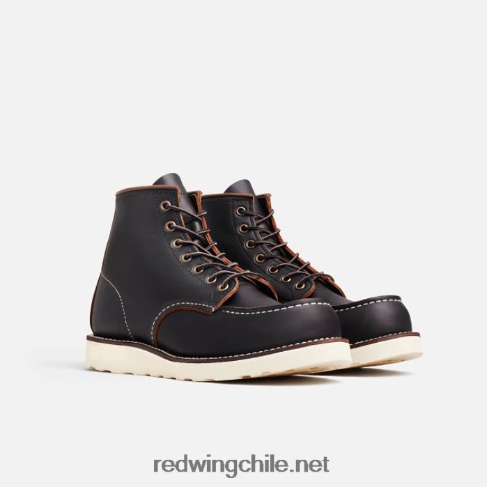 heritage - estilo 3322 weekender chukka chukka de hombre en cuero áspero y resistente Red Wing L048L2177 negro