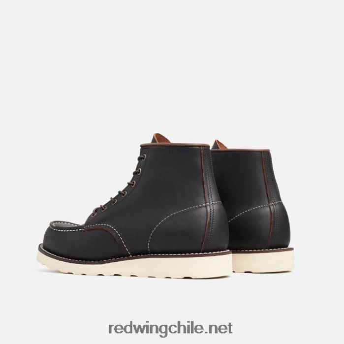 heritage - estilo 3322 weekender chukka chukka de hombre en cuero áspero y resistente Red Wing L048L2177 negro