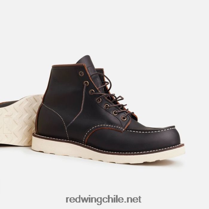 heritage - estilo 3322 weekender chukka chukka de hombre en cuero áspero y resistente Red Wing L048L2177 negro