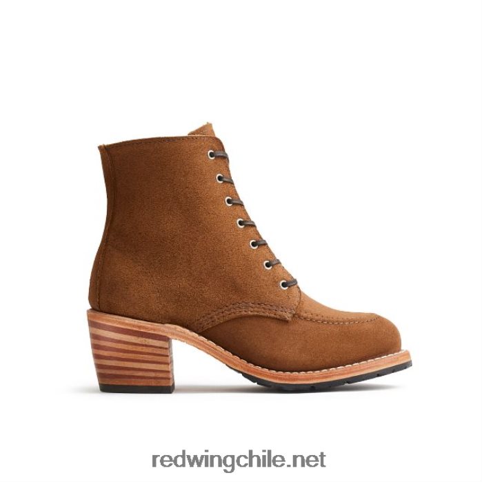 heritage - bota corta de mujer style 3365 iron ranger en piel de arnés Red Wing L048L2183 Clavo