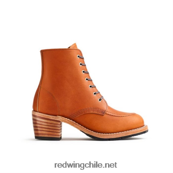 heritage - bota de mujer con tacón style 3405 clara en piel de vacuno Red Wing L048L2180 dorado