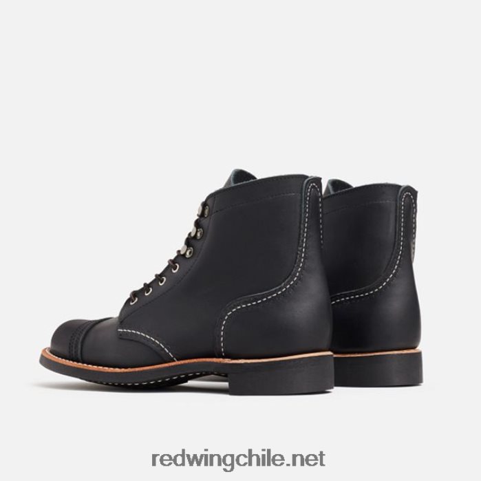 heritage - bota corta de mujer style 3364 iron ranger en piel acampo Red Wing L048L2185 negro
