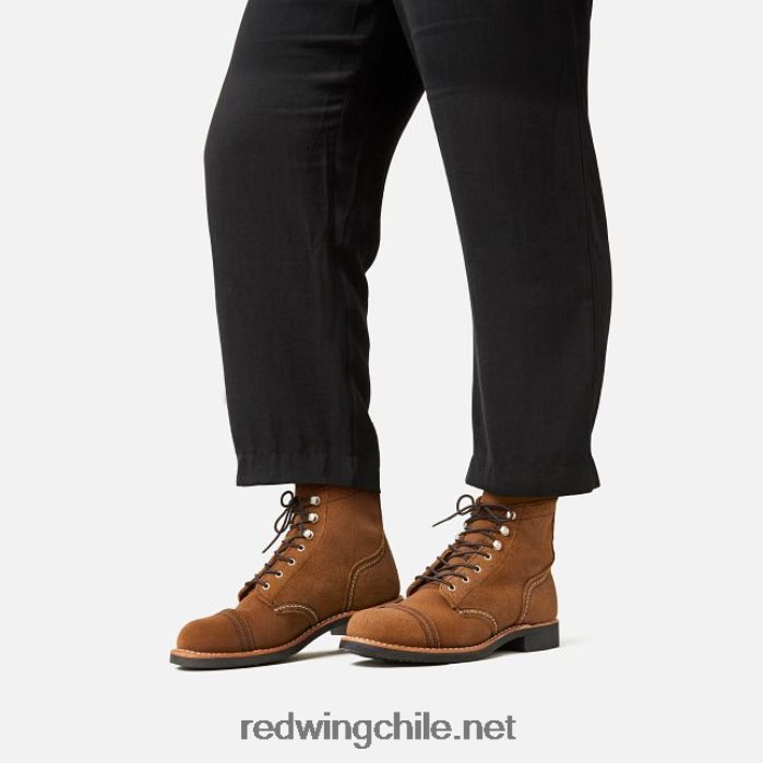 heritage - bota corta estilo mocasín clásico de 6 pulgadas para mujer en cuero heredado estilo 3375 Red Wing L048L2186 Clavo