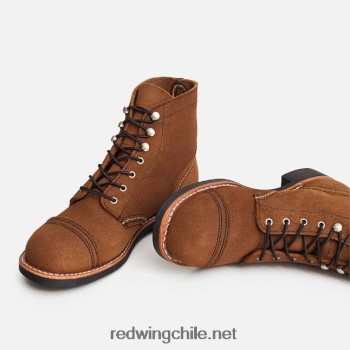 heritage - bota corta estilo mocasín clásico de 6 pulgadas para mujer en cuero heredado estilo 3375 Red Wing L048L2186 Clavo