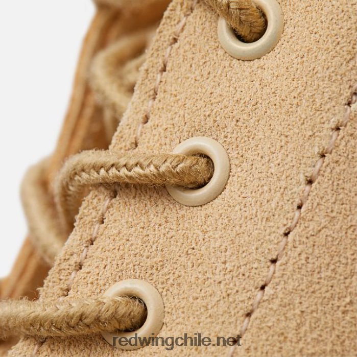 heritage - bota corta estilo mocasín clásico de 6 pulgadas para mujer estilo 3380 en piel de límite Red Wing L048L2193 crema