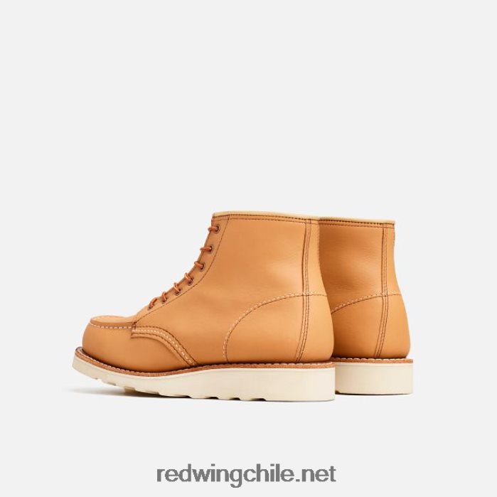 heritage - bota corta estilo mocasín clásico de 6 pulgadas para mujer estilo 3423 en piel color mantequilla abilene Red Wing L048L2191 broncearse