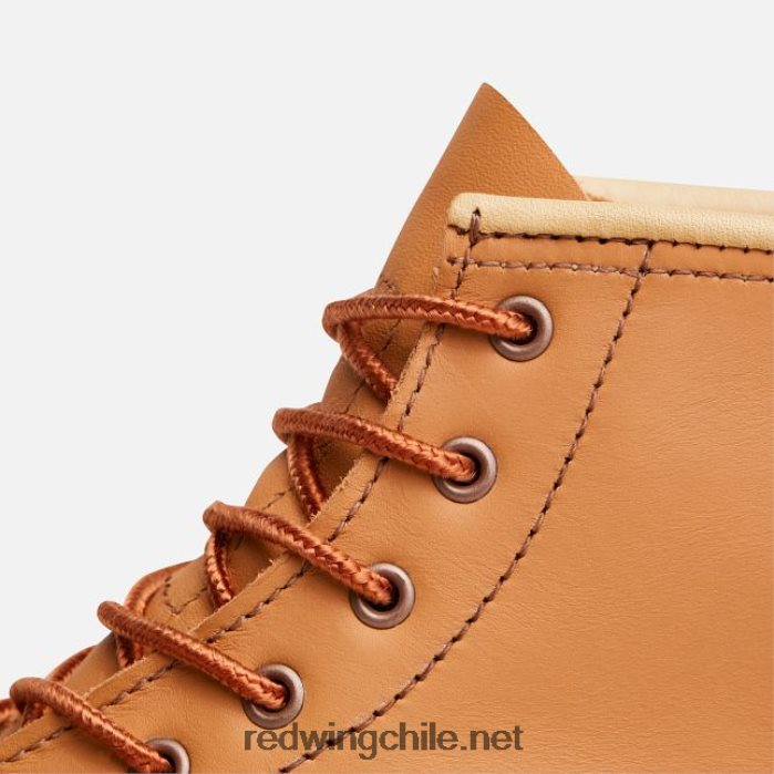 heritage - bota corta estilo mocasín clásico de 6 pulgadas para mujer estilo 3423 en piel color mantequilla abilene Red Wing L048L2191 broncearse