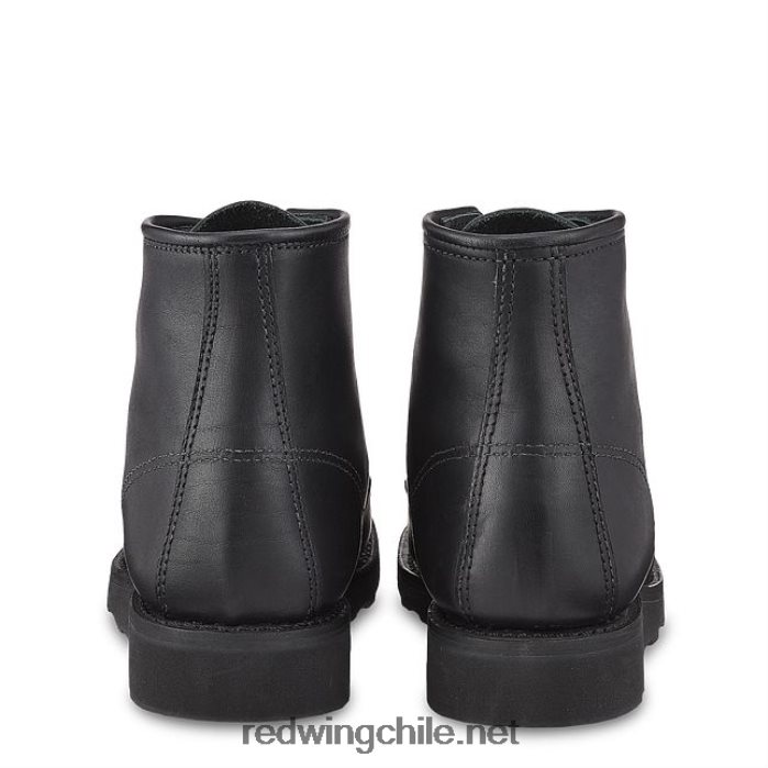 heritage - estilo 3377 botas cortas mocasines clásicas de 6 pulgadas para mujer en cuero mohave Red Wing L048L2194 negro