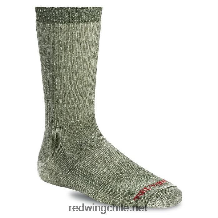 estilo 97360 calcetín de lana merino unisex calcetín de lana merino 3/4 crew Red Wing L048L2206 aceituna