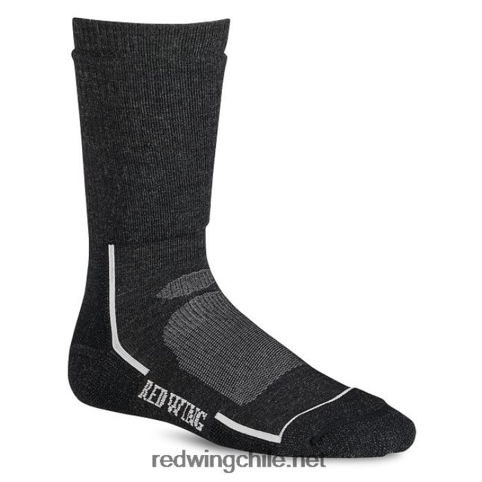 estilo 97642 calcetín de lana con puntera profunda calcetín de lana con puntera profunda para hombre Red Wing L048L2218 negro