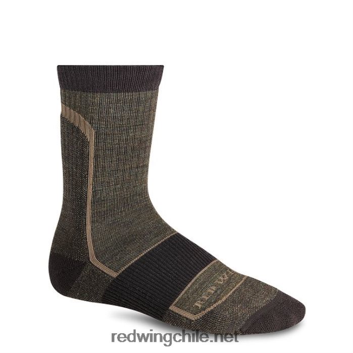 estilo 97660 calcetín de algodón ragg calcetín de algodón ragg crew Red Wing L048L2228 marrón