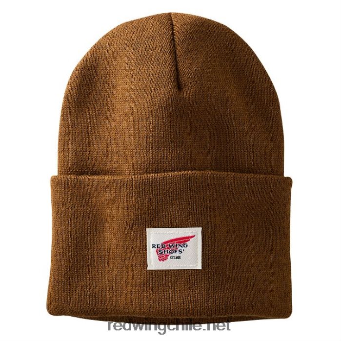 gorro de punto de lana merino estilo 97490 gorro de punto de lana merino unisex Red Wing L048L2266 cobre