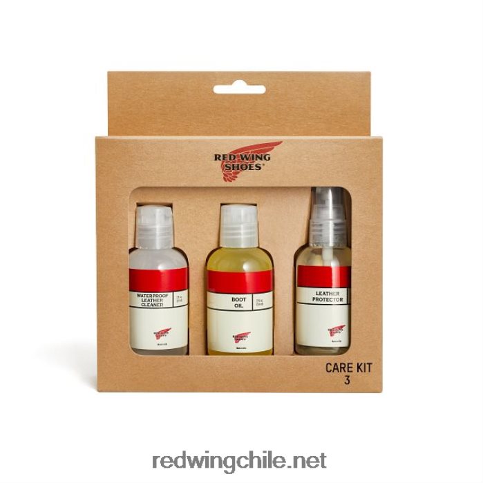 kit de productos de cuidado básico estilo 97099 kit de cuidado - limpiar, acondicionar, proteger Red Wing L048L2352