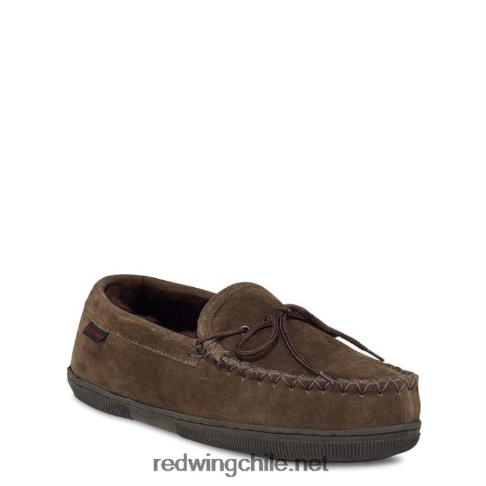 estilo 97522 pantuflas juliet de gamuza con forro polar pantuflas juliet para mujer con forro polar skeepskin Red Wing L048L2292 chocolate