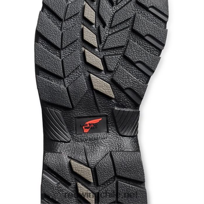 bota de trabajo con punta de seguridad de 8 pulgadas para hombre estilo 2203 dynaforce Red Wing L048L2130 gris