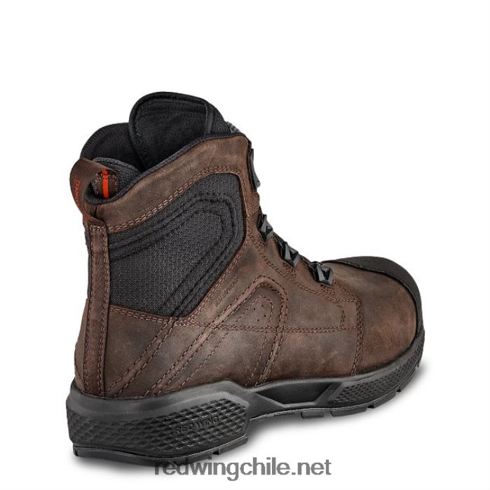 botas de trabajo impermeables con punta de seguridad de 6 pulgadas para hombre estilo 2403 brnr xp Red Wing L048L2101 Café exprés