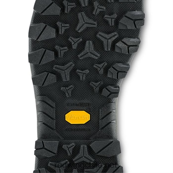 botas de trabajo impermeables con punta de seguridad de 6 pulgadas para hombre estilo 2411 burnside Red Wing L048L2107 marrón