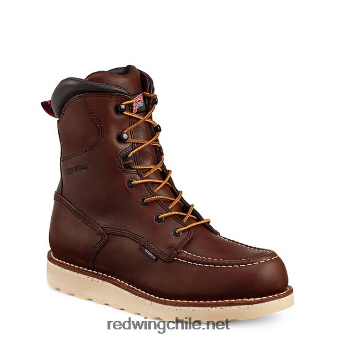 botas de trabajo impermeables csa con punta de seguridad de 6 pulgadas para hombre estilo 3506 king toe Red Wing L048L2127 marrón