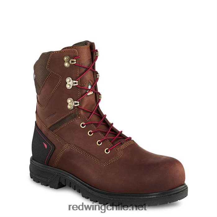 botas impermeables con punta suave de 6 pulgadas para hombre estilo 435 king toe Red Wing L048L298 marrón