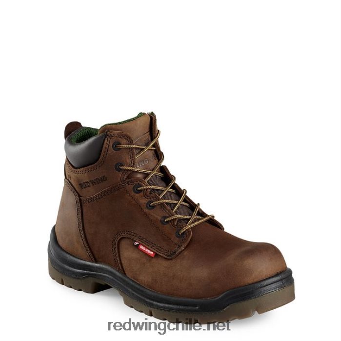botas metguard con punta de seguridad de 6 pulgadas para hombre estilo 4456 king toe Red Wing L048L2111 marrón