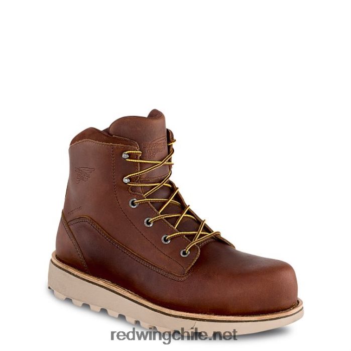 cinturón de cuero modelo 96500 cinturón de hombre en cuero rojizo pionero Red Wing L048L218 marrón