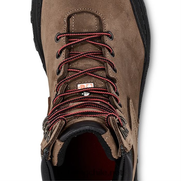 cinturón de cuero modelo 96520 cinturón de hombre en cuero rugoso y resistente Red Wing L048L216 marrón