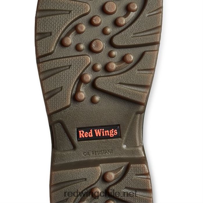estilo 96527 cinturón de cuero occidental cinturón de hombre en cuero occidental Red Wing L048L220 marrón