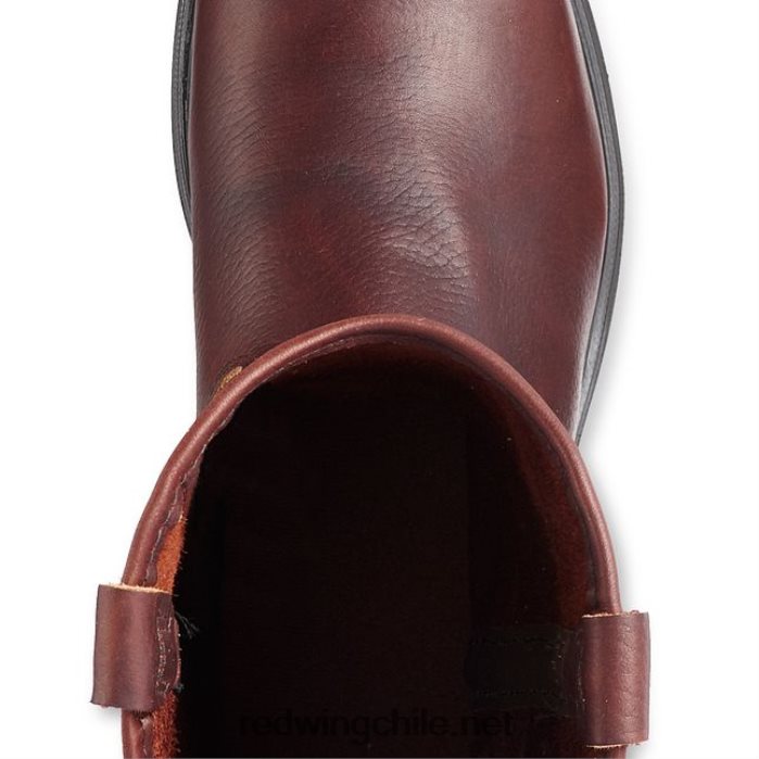 estilo 96528 cinturón de cuero occidental cinturón de hombre en cuero occidental Red Wing L048L213 marrón