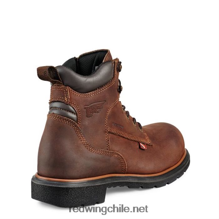 estilo 96570 billetera de dos pliegues billetera unisex Red Wing L048L26 marrón