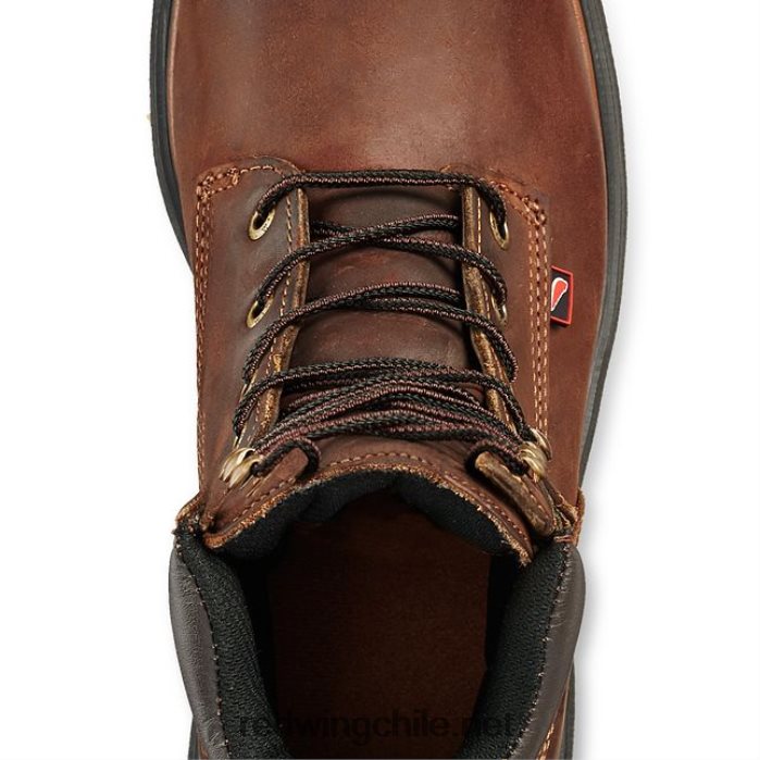 estilo 96570 billetera de dos pliegues billetera unisex Red Wing L048L26 marrón