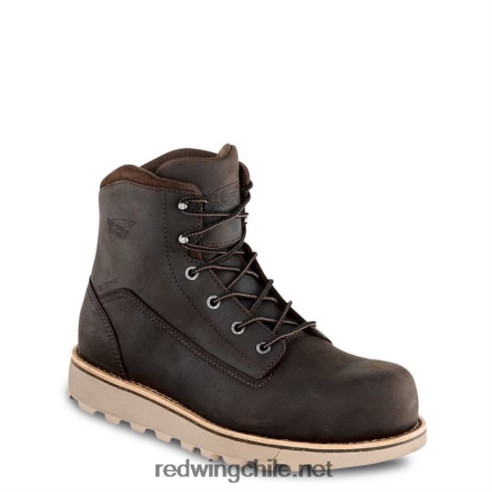 estilo 96571 billetera de tres pliegues billetera unisex Red Wing L048L27 marrón