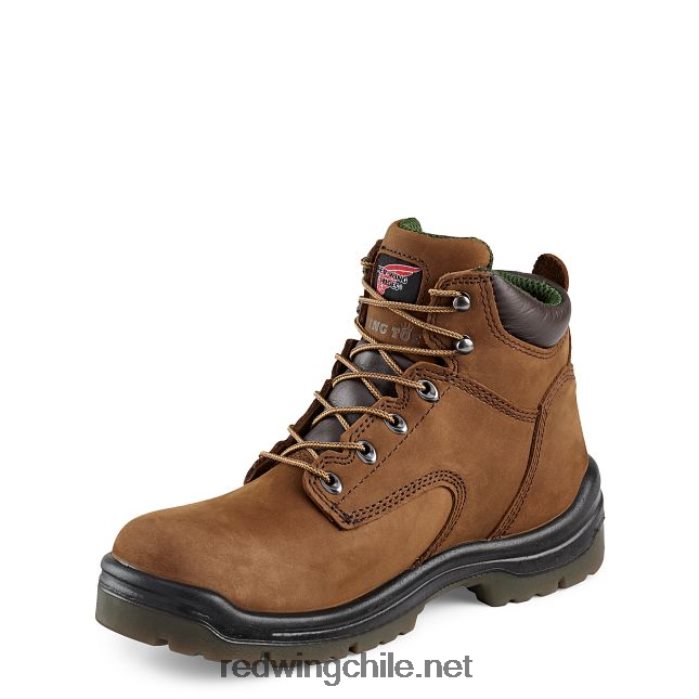 estilo 97515 mocasines de gamuza con forro polar mocasines mocasines con forro polar de piel de oveja para hombre Red Wing L048L25 marrón