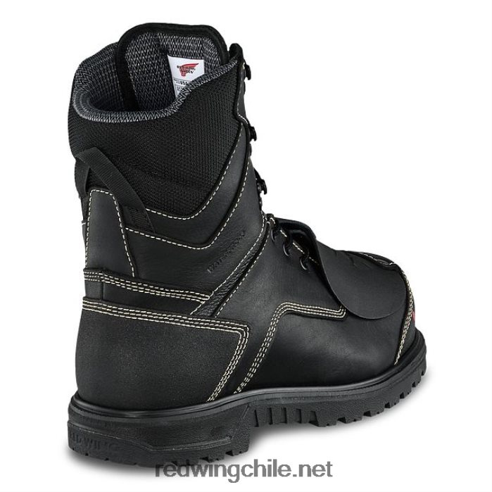 guante de piel de ante con forro modelo 95232 guante de hombre de piel de ante Red Wing L048L228 negro