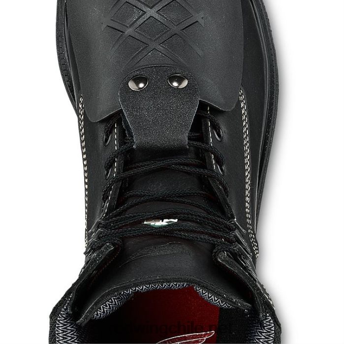 guante de piel de ante con forro modelo 95232 guante de hombre de piel de ante Red Wing L048L228 negro