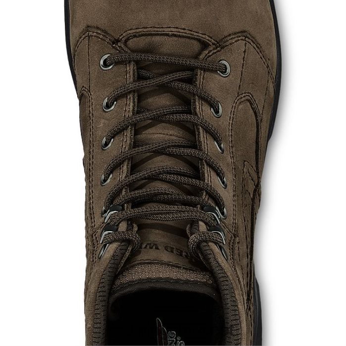 modelo 96509 bison belt cinturón de hombre en piel de bisonte Red Wing L048L217 marrón