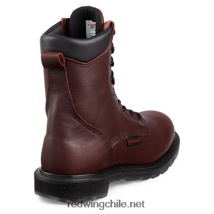 modelo 96563 cinturón de piel de curtido vegetal cinturón de hombre en piel natural con brida inglesa Red Wing L048L214 marrón
