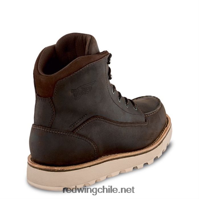 trabajo - estilo 1155 nailseat bota sin cordones para hombre de 11 pulgadas con punta suave Red Wing L048L293 marrón