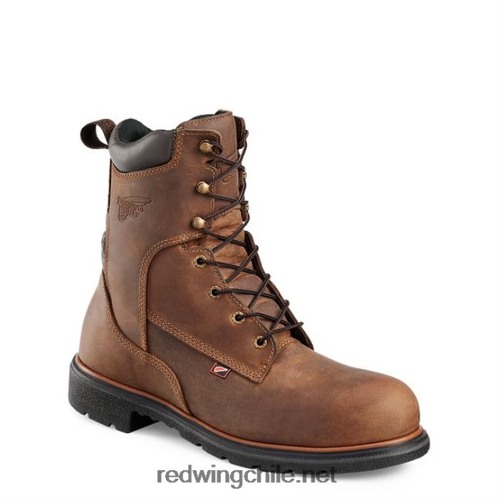 trabajo - estilo 1172 dynaforce bota impermeable para hombre de 11 pulgadas con punta suave y sin cordones Red Wing L048L2131 marrón