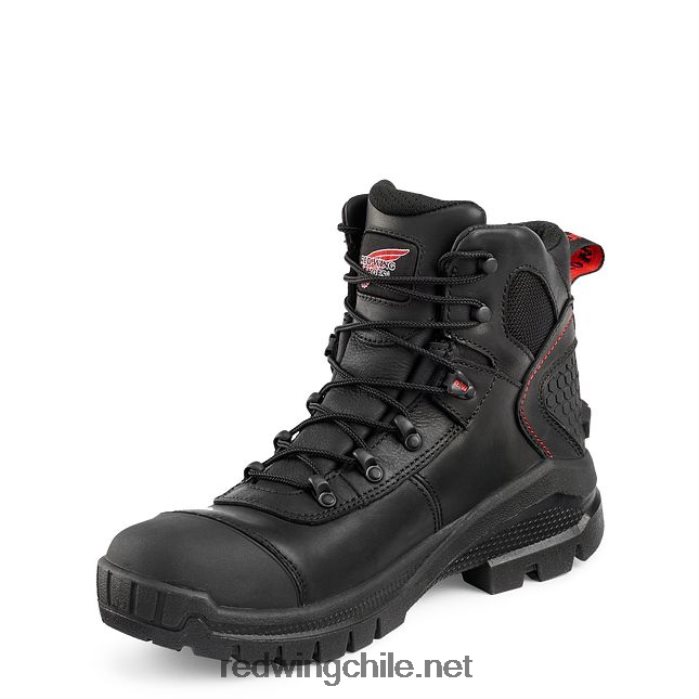 trabajo - estilo 1178 nailseat bota sin cordones para hombre de 11 pulgadas con punta suave Red Wing L048L273 negro