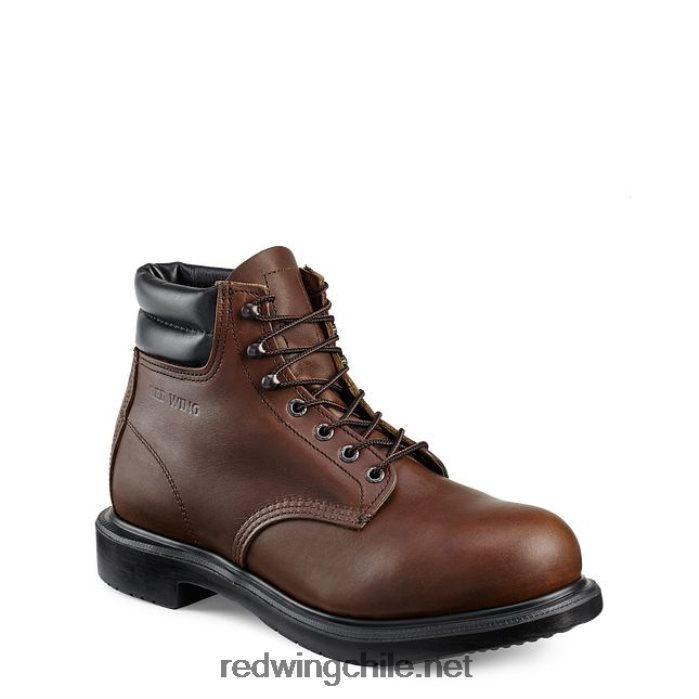 trabajo - estilo 2216 loggermax botas impermeables con punta de seguridad para hombre de 9 pulgadas Red Wing L048L265 marrón