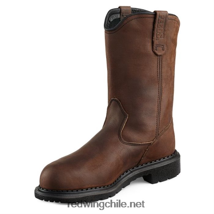 trabajo - estilo 2405 supersole 2.0 bota de seguridad para hombre de 11 pulgadas sin cordones Red Wing L048L2121 marrón