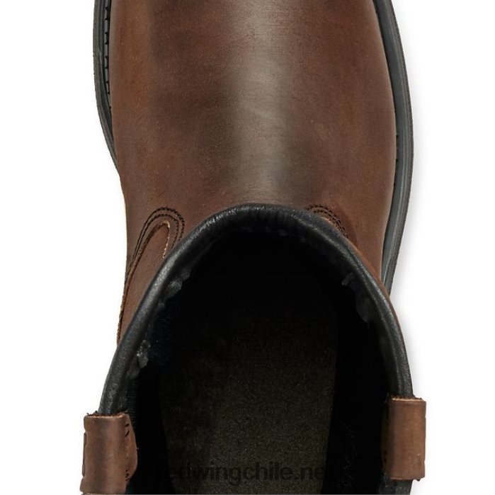 trabajo - estilo 2405 supersole 2.0 bota de seguridad para hombre de 11 pulgadas sin cordones Red Wing L048L2121 marrón