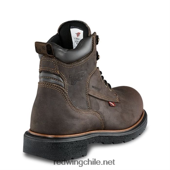trabajo - estilo 3573 brnr xp botas impermeables con punta de seguridad csa para hombre de 8 pulgadas Red Wing L048L297 marrón